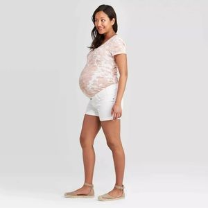 Host Pick 🤰🏼Maternity denim shorts